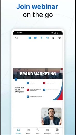 Zoho Meeting !! Online Meeting - Zoho Mobile App