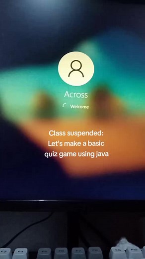 Skit no.4: Quiz game using java exercise for suspended class today. #fypシ #fyp #acrosscoding #programming #coding #fypシ゚viral #fypage #java #code