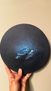 16K views · 376 reactions | Lost in the deep Acrylics on canvas...