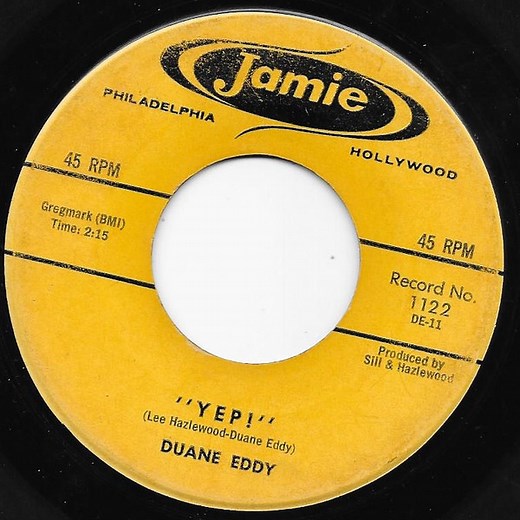 Duane Eddy - "Yep!" / Three-30-Blues