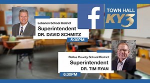 8.2K views · 17 reactions | This evening at 5:30, we're asking your question to the Lebanon School District about keeping your kids safe this fall. Then, at 6:30, we're speaking with the Dallas County School District. Join us on Facebook Live. | KY3 | Facebook