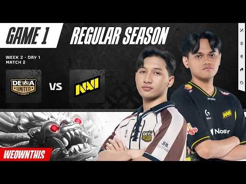 DEWA vs NAVI | Regular Season Week 2 Day 1 | Game 1 | #MPLIDS17