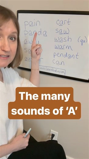 Each vowel has many sounds but you can know for sure which sound it will make based on where it sits in the word and the letters that surround it. This is called the Vowel Placement Strategy taught in the Learn Reading program, and it changes everything for our struggling readers! Type ‘yes’ in the comments if you think this knowledge would help your reader! . . . #learnreading #aprilmcmurtrey #readinglife #phonicsclass #homeschoolideas | Learn Reading
