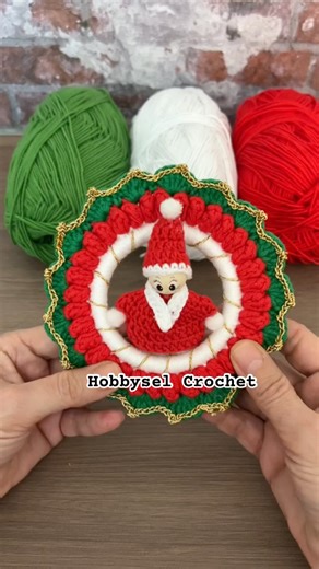 Crochet Christmas Ornaments 🎄 #shorts #crochet