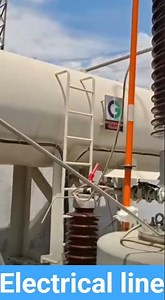 Substation insulator megger testing electrical power electrician lineman