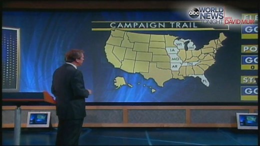 2000 - 1 Day: Jennings On Key 7 States In Bush Vs. Gore