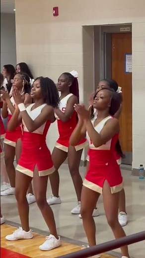 BASKETBALL SIDELINE CHEER (RED, GOLD, GO ROME)