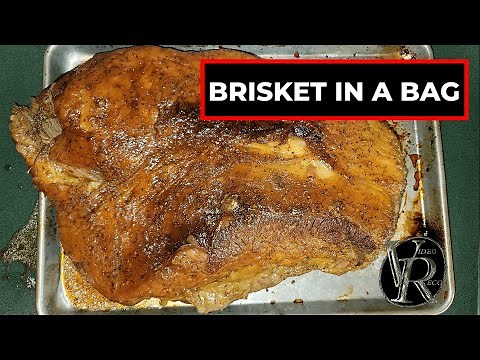 How To Make Mouth Watering Smoked Brisket Using Turkey Bag