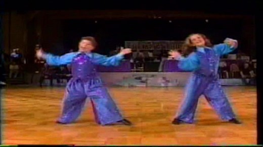 Blace Thompson & Lacey Schwimmer @ US Open Swing Dance (1998) | Tony Azar