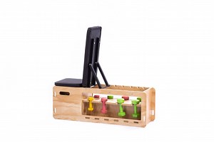 [Hot Item] Multifunctional Wood Dumbbell Box Dumbbell Bench Exercise Bench