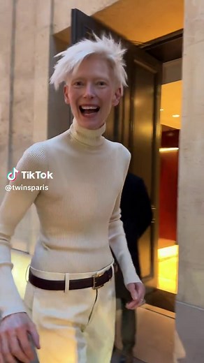 Tilda Swinton Captivates Paris with Narnia Vibes