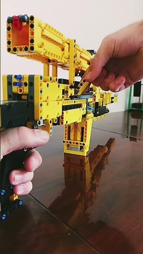 LEGO Technic Sniper Rifle – Functional Build Showcase #moc #lego #legotechnic #legoshorts #legomoc