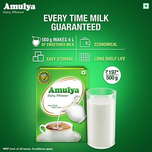 3.8K views · 353 reactions | While you sit at home and save the world, make sure you get all the tea and coffee you want with #Amulya which lets you make milk anytime you want. #amul | Amul | Facebook