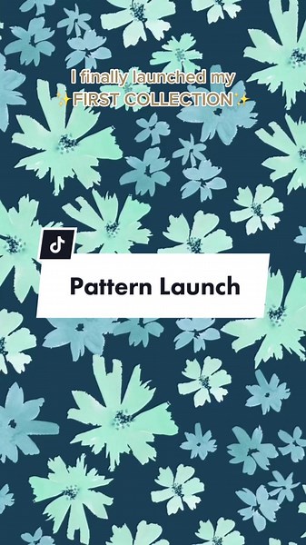 Finally launched my pattern library! Where you can buy pre-made patterns for your products or textiles 🙌🏼 #surfacepattern #patterndesign #artlicensing