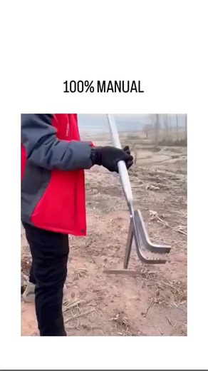 picpac17 on Instagram: "- The post from features a 9-second video demonstrating the “Weed Power” tool, a manual stand-up weeder with a forked blade and lever system that extracts weeds roots-first by foot pressure and pull, minimizing bending. - This ergonomic design targets a prevalent gardening issue, as a 2023 study found 62.5% of gardeners report lower back pain from weeding tasks, highlighting tools like this for injury prevention. - Posted February 6, 2026, amid rising interest in sustaina