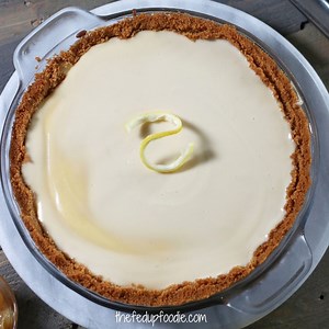 Creamy, dreamy, and oh-so-delicious Old Fashioned Cream Cheese Pie! 🥧❤️ Recipe👉 https://www.thefedupfoodie.com/old-fashioned-cream-cheese-pie/ #pie #summerdessert #thanksgivingdesserts #christmasdessert | The Fed Up Foodie