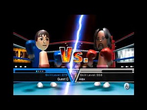 Wii Sports - Boxing - Guest C Gameplay