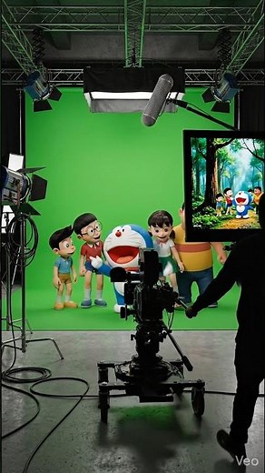 "Doraemon Angry Shooting Scene 😱 AI Cartoon" #shorts