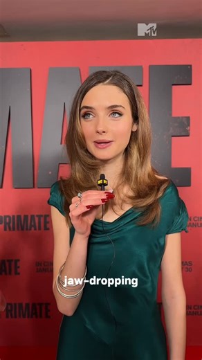MTV UK | The word ‘gory’ comes up a lot 😨 The Primate cast and director are describing the horror movie in just three words and it sounds INTENSE to... | Instagram