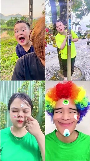 Funny Peeking Prank & Third Eye Clown Filter 👁️🤡🌳