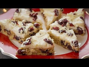 Copycat Starbucks Cranberry Bliss Bars