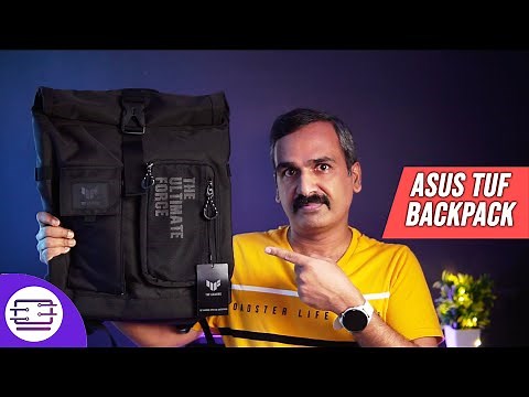 ASUS TUF Gaming Backpack VP4700 Hands on [Rs 1900]
