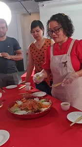 10K views · 187 reactions | Yee Sang made with love from Home Cooking with Somjit. | Home Cooking with Somjit | Facebook