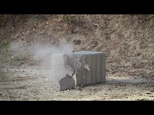 Aguila Minishell Slug vs. Concrete Slabs| Gun Talk