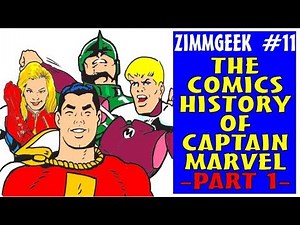 The Comics History Of Captain Marvel Part 1