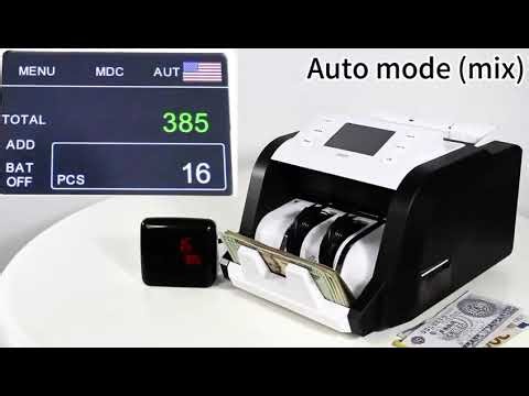 indTek IT-WR-960 Multi-Currency Mix Value Bill Counter