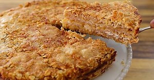 DIY Quick Apple Oatmeal Cake Recipe