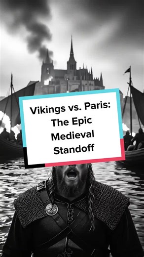 Did you know Vikings once besieged Paris for months? Discover the thrilling story of resilience and cunning diplomacy! #Vikings #ParisHistory #Medieval #HistoryFacts #UrbanLegends follow for more videos