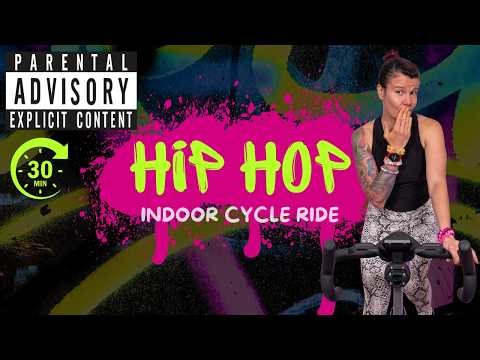 30 Minute FIERY HIP HOP (explicit) indoor cycling ride