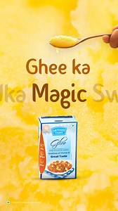 434K views · 2.1K reactions | Har spoon mein kuch behtar!  . . #MotherDairy #MotherDairyGhee #MotherDairyFreshDelights #MotherDairyGhee #GheeRecipe [Mother Dairy, Creative Spot, Mother Dairy Ghee, Creative Post] | Mother Dairy Fresh Delights | Facebook