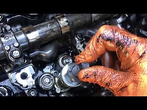Hino Fuel Injector Cups Remove and Replace Part 2