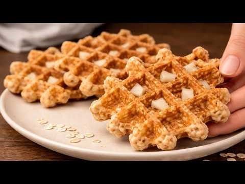 These Oat Waffles MELTED My Belly Fat. I Eat Them Every Morning – No Sugar, No Cooking!
