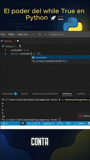 El Poder de while True en Python