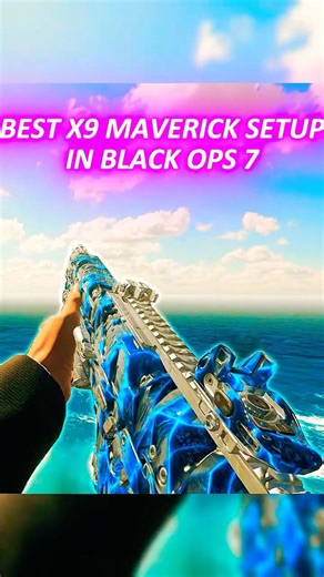 THE BEST 5 ATTACHMENT X9 MAVERICK BUILD IN BLACK OPS 7! (CLASS SETUP AT END)