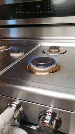 Kitchenaid range converted to propane. The flame is too big even on lowest settings.