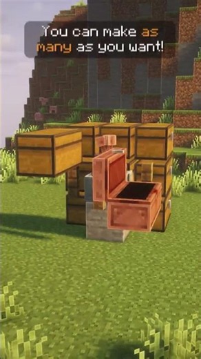 EASIEST Copper Golem Item Sorter in Minecraft 1.21/26.2+ #minecraft #minecraftredstone