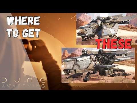 Dune: Awakening | How to get the Ch3 Trailer Ornithopter Variants