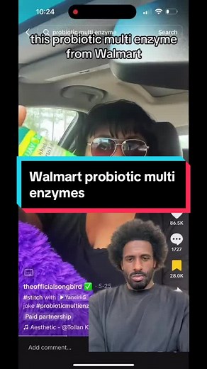 #greenscreenvideo everytime, ITS IN SIGHT 😤 throw this stuff in the 🗑️. #probioticmultienzyme #springvalley #walmart #fyp #weightloss #supplementsreview