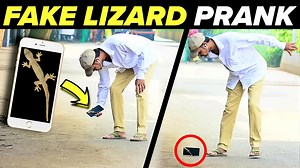 Fake Lizard Prank | Prakash Peswani | | Prakash Peswani