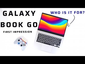 NEW Samsung Galaxy Book Go - Unboxing & First Impression (2021)
