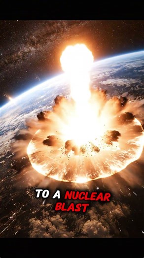 What If a Grain of Sand Hit Earth Near Light Speed