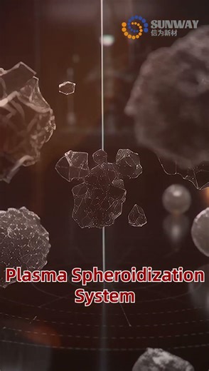 Atomization Production of High-Temperature Alloy Powders #3d #powder #machine