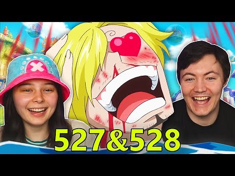 SANJI FINALLY SEES A MERMAID! 👒 One Piece Ep 527 & 528 REACTION & REVIEW