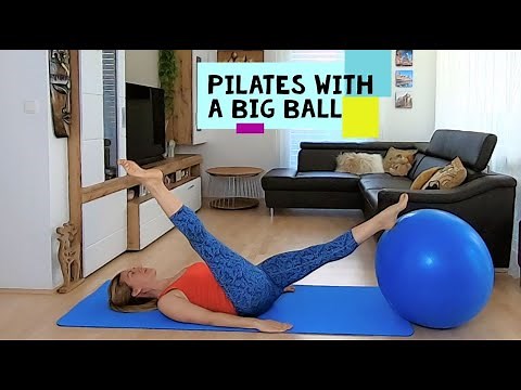 30 MIN STABILITY BALL Pilates WORKOUT | Ivana De Jelaca
