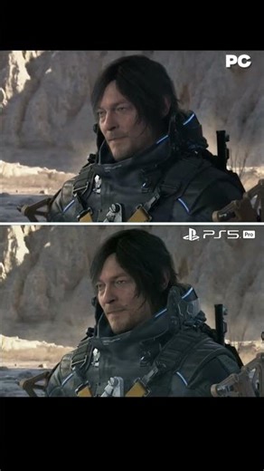 Death Stranding 2 PC vs PS5 Pro Comparison #shorts