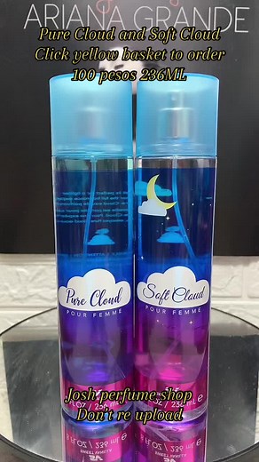 Pure cloud and soft cloud still available order now #perfumetiktok #purecloud #softcloud #cloudperfume #fypシ゚viral